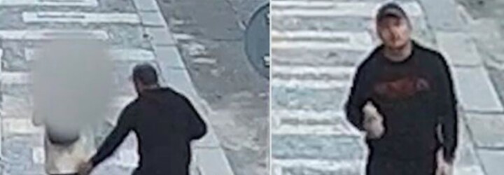 Muž osahával ženu na ulici v Praze. Pátrá po něm policie