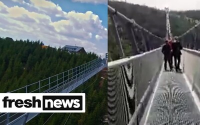 Muž zomrel po prejdení najdlhšieho českého visutého mosta 