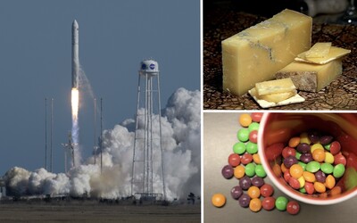 NASA poslala astronautům půl tuny bonbónů a sýrů. Doplnily se nezbytné zásoby