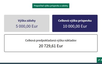 NOVÁ KALKULAČKA: Štát spustil finančnú výzvu. Môžeš dostať príspevok až vo výške 10 000 eur