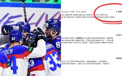 Na Bazoši sa vo veľkom predávajú predražené lístky na MS v hokeji. Za zápasy Slovákov si ľudia pýtajú aj 1 300 eur