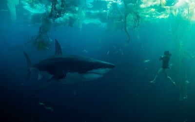 Na Netflixu válí nový horor. Rozkošně přiblblý nápad o žralocích pod Eiffelovkou, stojí v recenzích