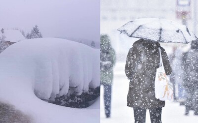 Na Orave už napadlo 100 centimetrov snehu, v Bratislave by mohlo padnúť 15 centimetrov už cez víkend