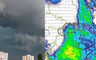 Na Slovensko prichádzajú extrémne búrky, varuje SHMÚ. Vydávajú výstrahy (+ mapy)