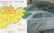 Na Slovensko príde silný dážď a víchrice, meteorológovia vydali výstrahy