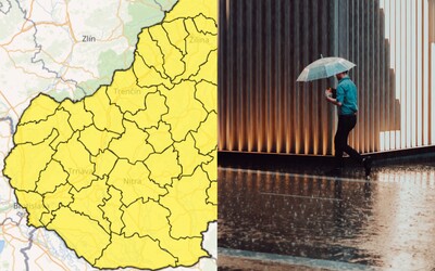 Na Slovensko sa rúti posledná vlna búrok. Meteorológovia vydali výstrahy, týkajú sa celej krajiny 