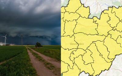 Na Slovensko sa valí ďalšia vlna búrok. SHMÚ vydal výstrahy pre viaceré regióny, silné dažde udrú už o pár hodín
