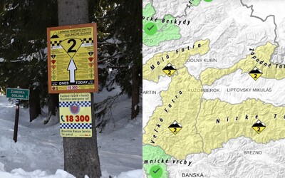 Na Slovensku hrozí lavínové nebezpečenstvo druhého stupňa. Bude sa zvyšovať, upozorňuje Horská záchranná služba