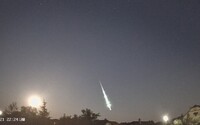 Na Slovensku ľudia videli prelet meteoru. Zachytili ho na juhu krajiny