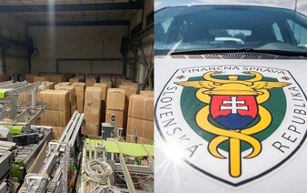 Na Slovensku odhalili doteraz najväčšiu nelegálnu výrobňu cigariet. Kriminálka začala okamžite konať
