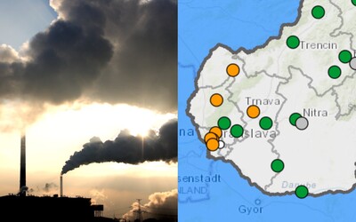 Na Slovensku sa zhoršila kvalita ovzdušia. V týchto oblastiach sa vyvaruj aktivitám v exteriéri