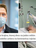 Na Slovensku zomiera na Covid-19 najviac ľudí na svete na 1 milión obyvateľov, varuje lekár Visolajský
