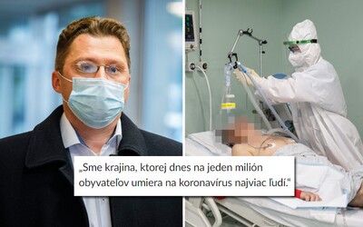 Na Slovensku zomiera na Covid-19 najviac ľudí na svete na 1 milión obyvateľov, varuje lekár Visolajský
