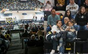 Na basketbalovom zápase na Pasienkoch to vyzeralo ako v americkej NBA: V prvých radoch sedeli Separ, Explo, Tina či Luca Brassi