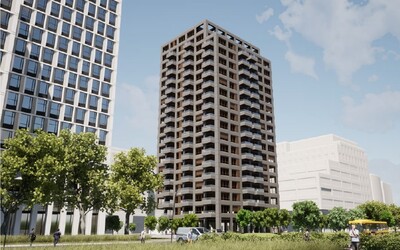 Na bratislavských Mlynských nivách pribudne nová veža s bytmi. Developer chce začať stavať už budúci rok