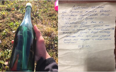 Na brehu Aljašky našiel 50 rokov starý list vo fľaši, poslal ho ruský námorník