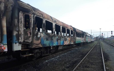 Na brněnském nádraží opět propukl požár. Hořela vyřazená lokomotiva