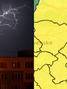 Na celom Slovensku dnes udrú silné búrky aj mohutný lejak. Vietor spolu s krúpami môže spôsobiť veľké škody 