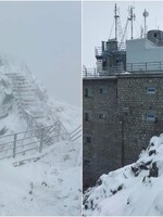 Na horách už napadala prvá snehová nádielka. V Tatrách sú teploty pod bodom mrazu