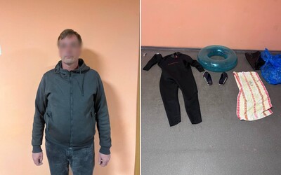Na hraniciach Ruska zadržali Slováka v neoprénovom obleku s detským plávacím kolesom. Skúsil sa vyhovoriť, hrozí mu však väzenie
