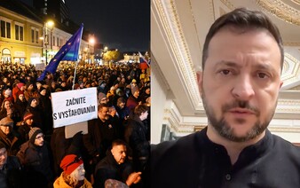 Na masové protesty Slovákov reagoval aj Volodymyr Zelenskyj. „Bratislava nie je Moskva. Slovensko je Európa,“ napísal