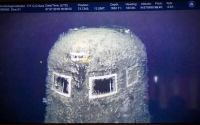 Na nových záběrech se ukazuje sovětská ponorka, která je radioaktivní i 30 let poté, co se potopila