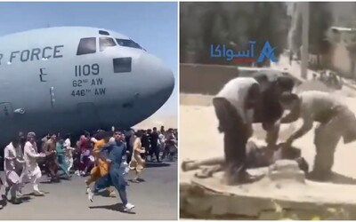 Na podvozku lietadla, ktoré odletelo z Kábulu, našli ľudské pozostatky. Z Afganistanu sa stále snažia dostať tisíce ľudí