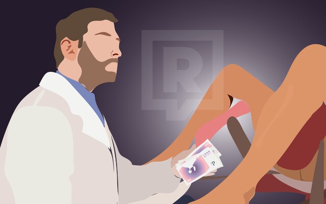 Na prohlídku si s sebou vezměte 1200,-. Nekalé praktiky v podobě poplatků za gynekologickou péči jsou v Praze standardem