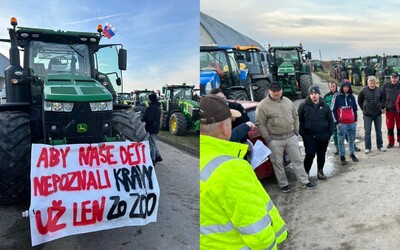 Na slovenských cestách je už viac ako 2-tisíc traktorov. Masívne protesty farmárov sa začali, toto je mapa dopravných sprievodov