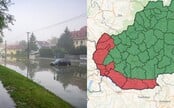 Na západe Slovenska naďalej platí tretí stupeň výstrah pred povodňami (+ mapa)