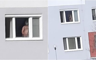 Nahý muž v Bratislave onanoval v otvorenom okne svojho bytu. Ukájal sa na okoloidúcich blízko detského ihriska