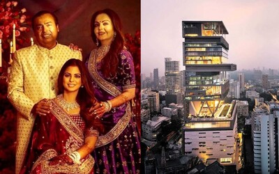 Najbohatšia rodina Ázie žije v mrakodrape za 1 miliardu dolárov. Na svadbe hrala Beyoncé, doma majú tri heliporty