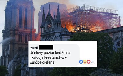 Najhlúpejšie komentáre Slovákov: Notre-Dame zapálili moslimovia, na jeho mieste bude mešita