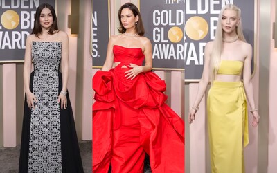 Najlepšie outfity zo Zlatých glóbusov 2023: Odhalená Jenna Ortega, Margot Robbie ako barbie a muži v šatách a hodvábe
