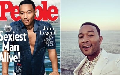 Najsexi mužom na svete je John Legend