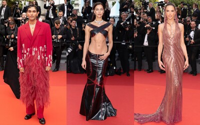 Najzaujímavejšie outfity z Cannes 2023. Červený koberec ovládli muži, Irina Shayk aj Scarlett v podprsenke 