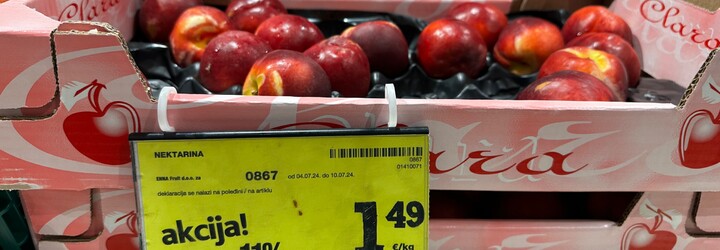 Nakupovali sme v chorvátskom supermarkete. Bežný nákup nestál ani 20 eur, jedna vec nás však šokovala (Reportáž)