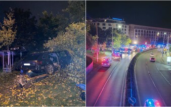 Nehoda v centru Bratislavy. Řidič narazil do zastávky, zemřeli čtyři lidé