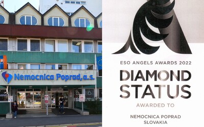 Nemocnica na východe Slovenska dostala prestížne diamantové ocenenie. Má oddelenie, ktoré jej môžu všetci závidieť