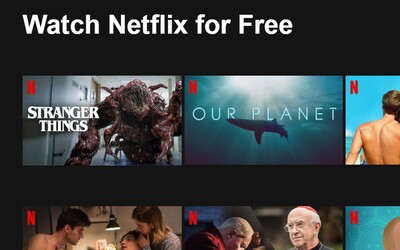 Netflix začína ponúkať filmy aj seriály zadarmo. Chce tak navnadiť ľudí, aby si službu predplatili