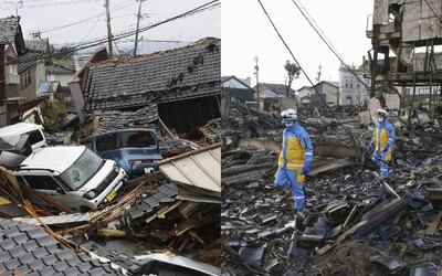 Neuvěřitelný příběh z Japonska po zemětřesení. Uvězněnou stařenku zachránili po třech dnech ​