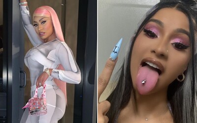 Nicki Minaj si kopla do Cardi B. Tvrdí, že je na rozdíl od soupeřky pěkná i naživo a její fotky na Instagramu si můžeš i přiblížit