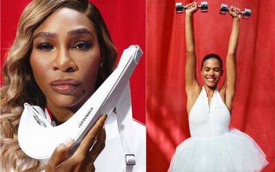 Nike predstavuje spoluprácu s luxusnou značkou Jacquemes. V kampani pózuje Serena Williams s kabelkou v tvare ikonickej fajky