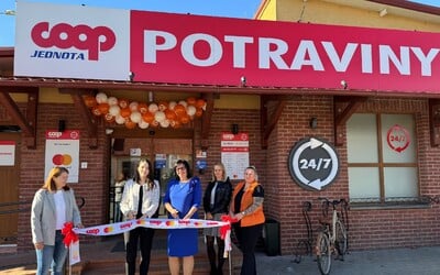 Nonstop nákupy aj v malej obci: COOP Jednota otvorila ďalšiu automatizovanú predajňu 24/7