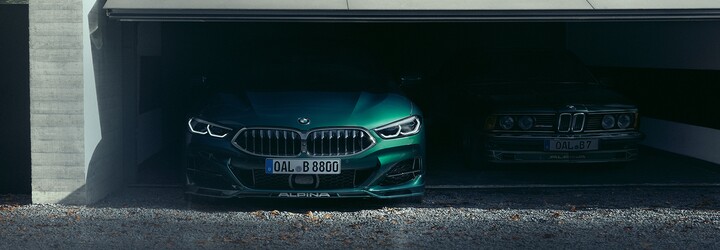 Nová Alpina B8 Gran Coupé je ještě výkonnější než BMW M8, má výkon 621 koní