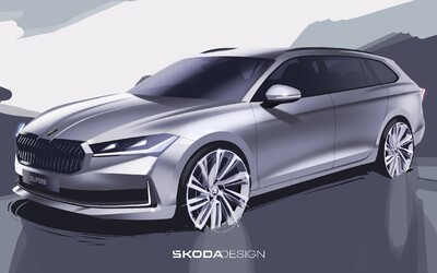 Nová Škoda Superb sa predstaví už 2. novembra, takto bude vyzerať
