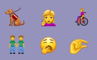 Nové emojis jsou tu. Tvůrci představili zvířátka i 173 kombinací zamilovaných párů