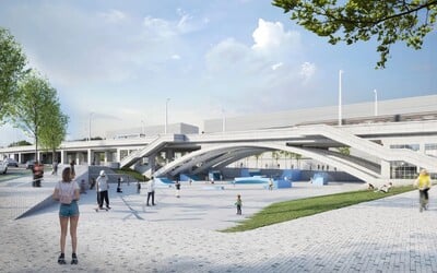 OBRAZEM: Libeňský most čeká rekonstrukce, přinese otevřený prostor, kavárny a možná i park