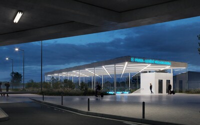 OBRAZEM: Takto bude vypadat vlaková stanice na pražském letišti