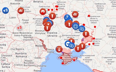 ONLINE (live) mapa Ukrajiny – Aktuální situace: Popisujeme, kde sledovat vývoj invaze Ruska na Ukrajinu